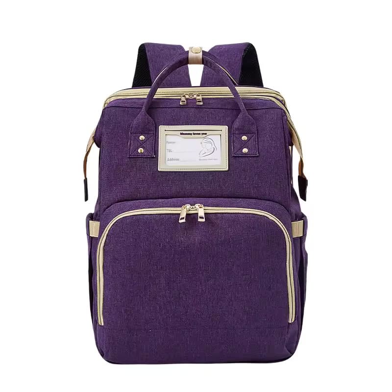 Pañalera Estilo Morral con cambiador