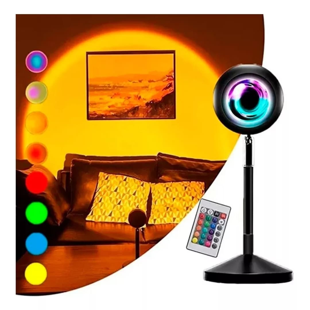Lámpara Proyectora Atardecer + Control