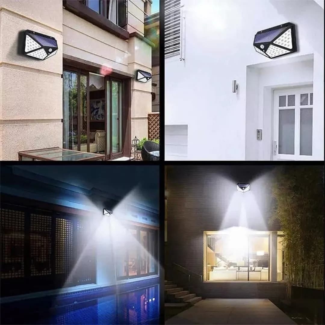 Lámpara Solar 100 Leds