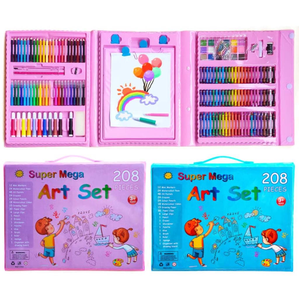 Set De Arte Y Dibujo Con 208 Piezas