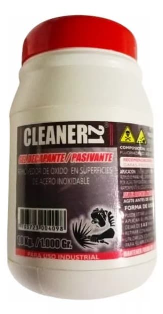 Gel decapante pasivante acero inoxidable