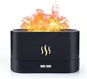 Difusor de aromas con diseño de chimenea