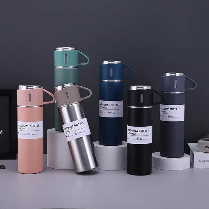 Set Termo Temperatura 500 ml + Pocillos