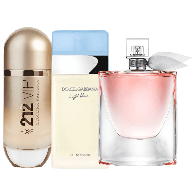 KIT VIDA BELLA - LIGHT BLUE - 212 VIP RO