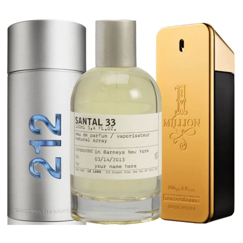Kit 1 million - santal 33 - 212 men