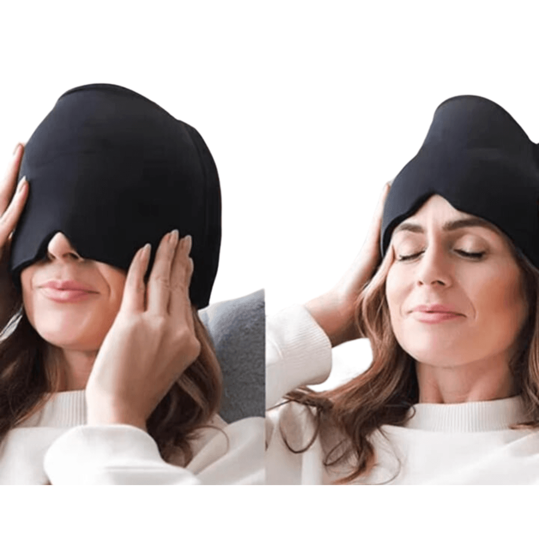 Gorro para migraña relajante