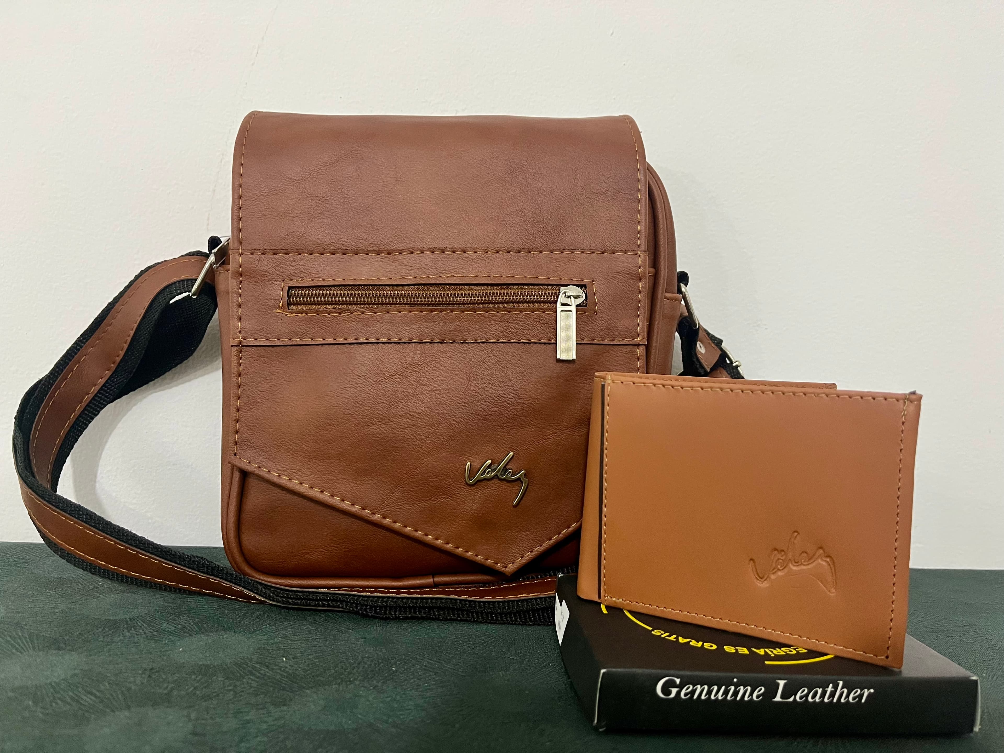 Dúo Vélez Bolso Carriel 25 cm Billetera
