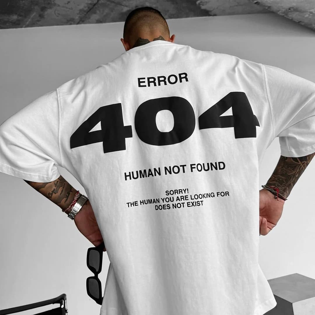 OVERSIZE 404 WHITE
