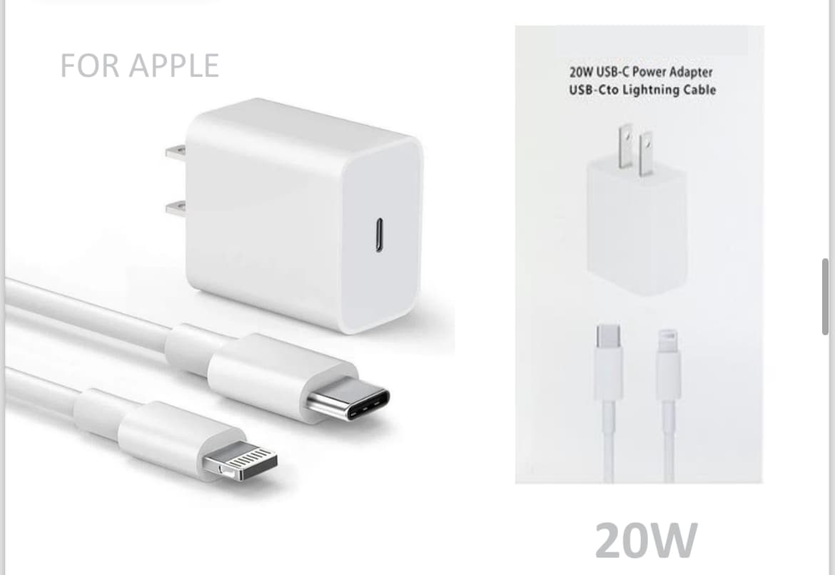 Cargador completo de 20W