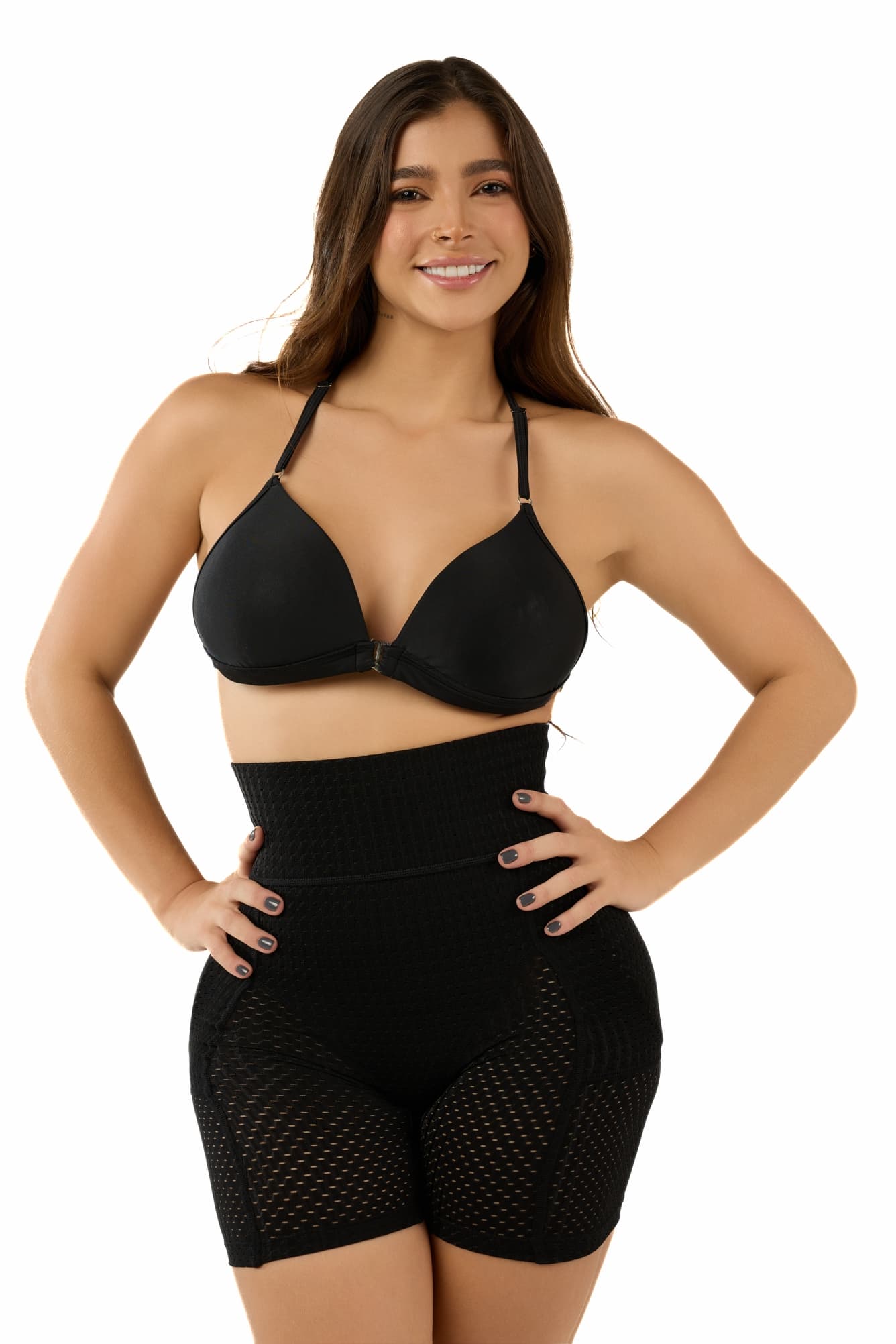 Short Licra Relleno Faja Aumento Caderas