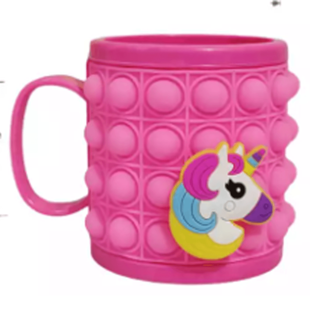 VASO MUG POP IT ANTIESTRES  PARA NIÑOS