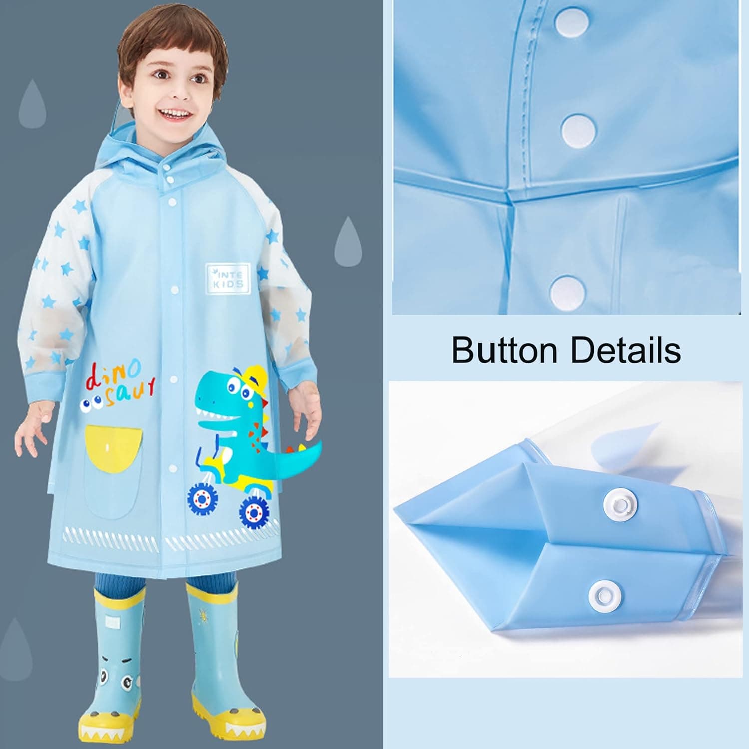 Chaqueta Carpa Impermeable Para Niños