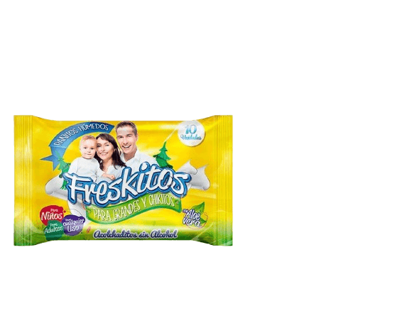 PAÑITOS FRESKITOS X 10 UN