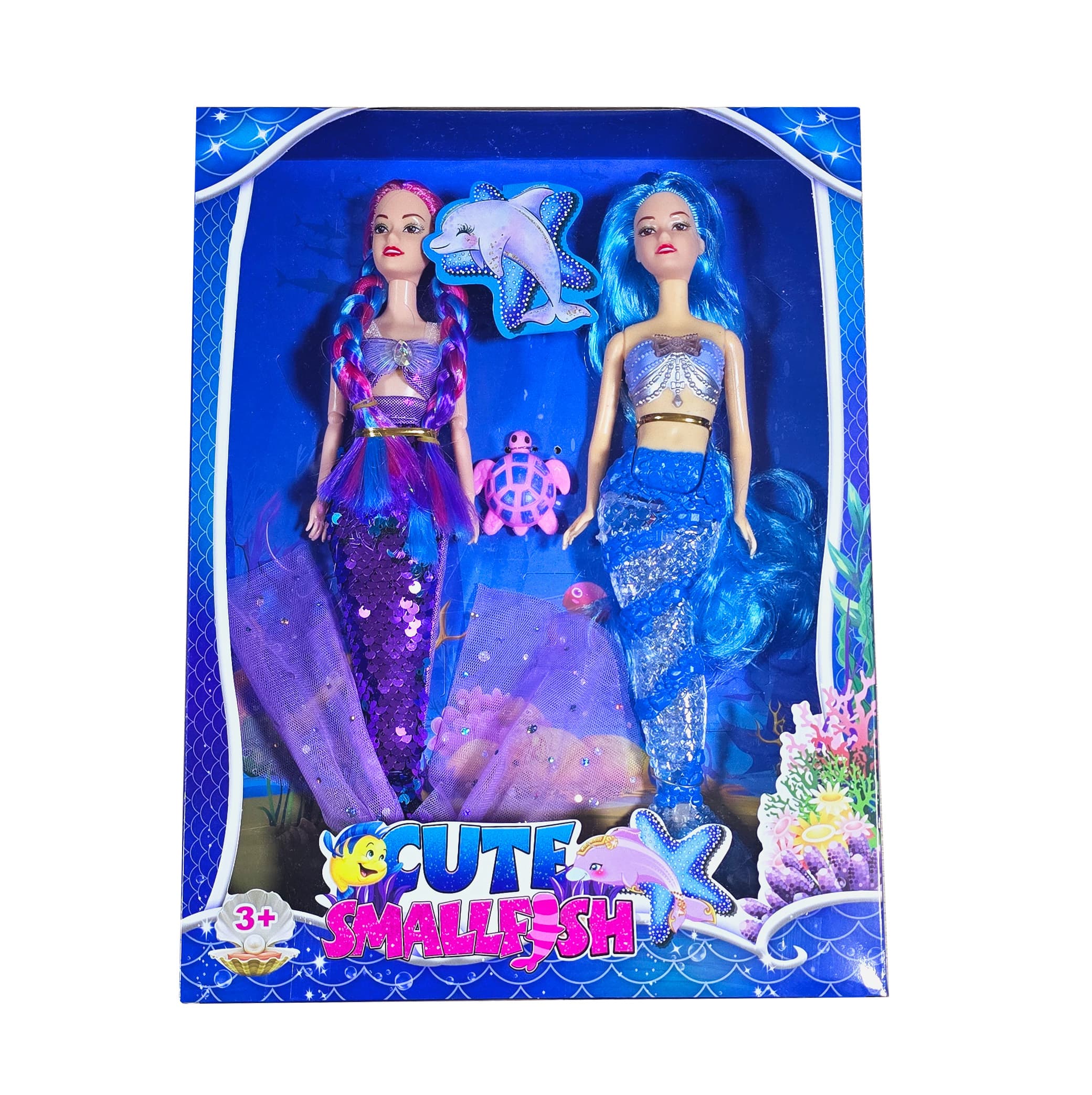 Muñeca Sirena Princesa Cola Sirena Acces