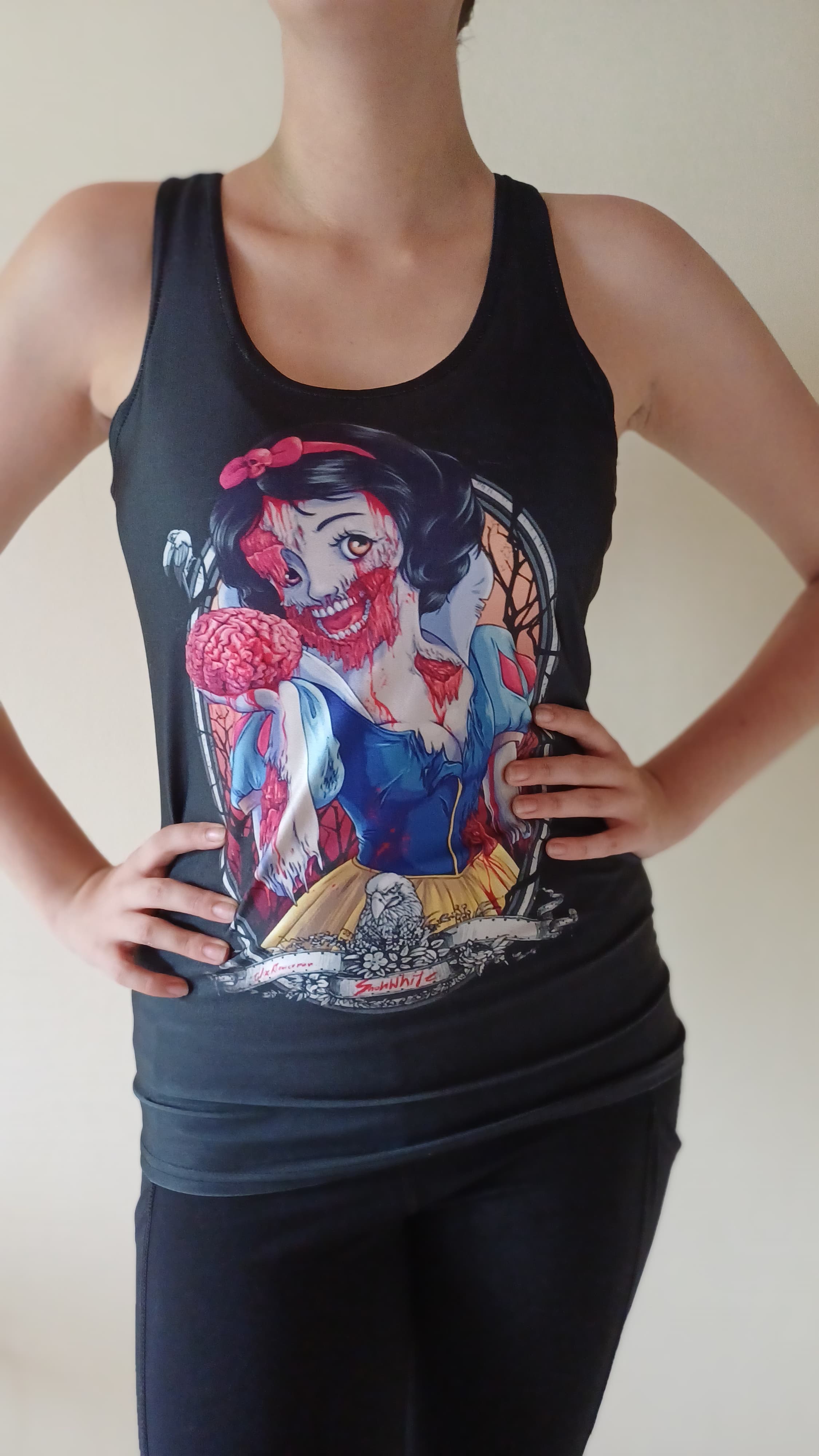 Camiseta Esqueleto Mujer