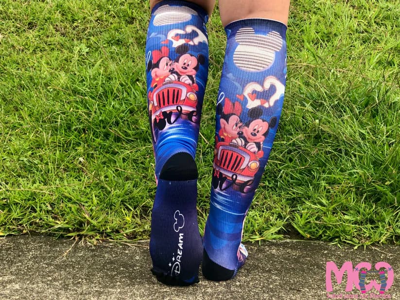 Medias de Compresion (Minnie Dark)