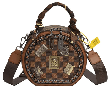 Bolso de dama marron