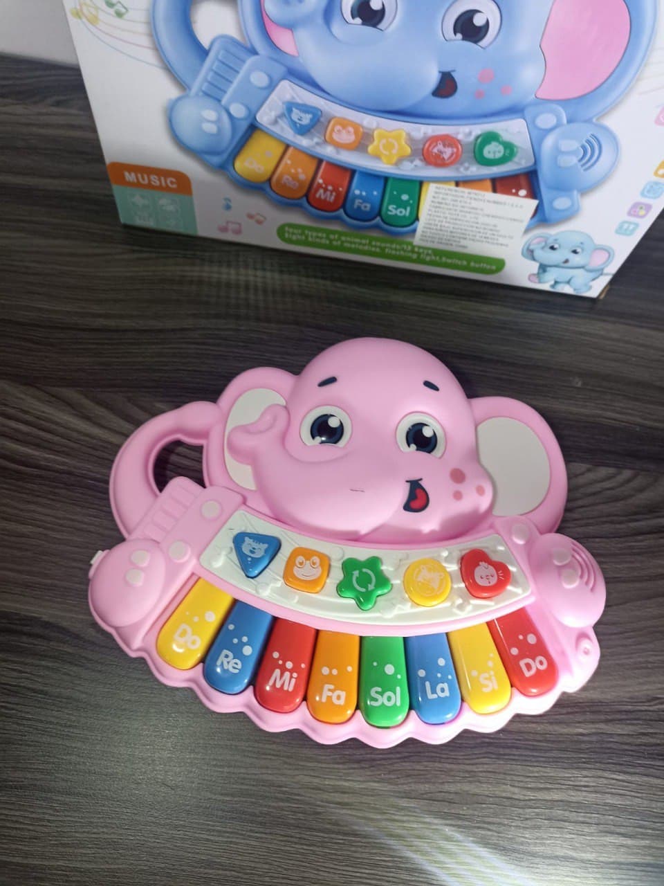 INSTRUMENTO MUSICAL JUGUETE  PIANO ELEFA