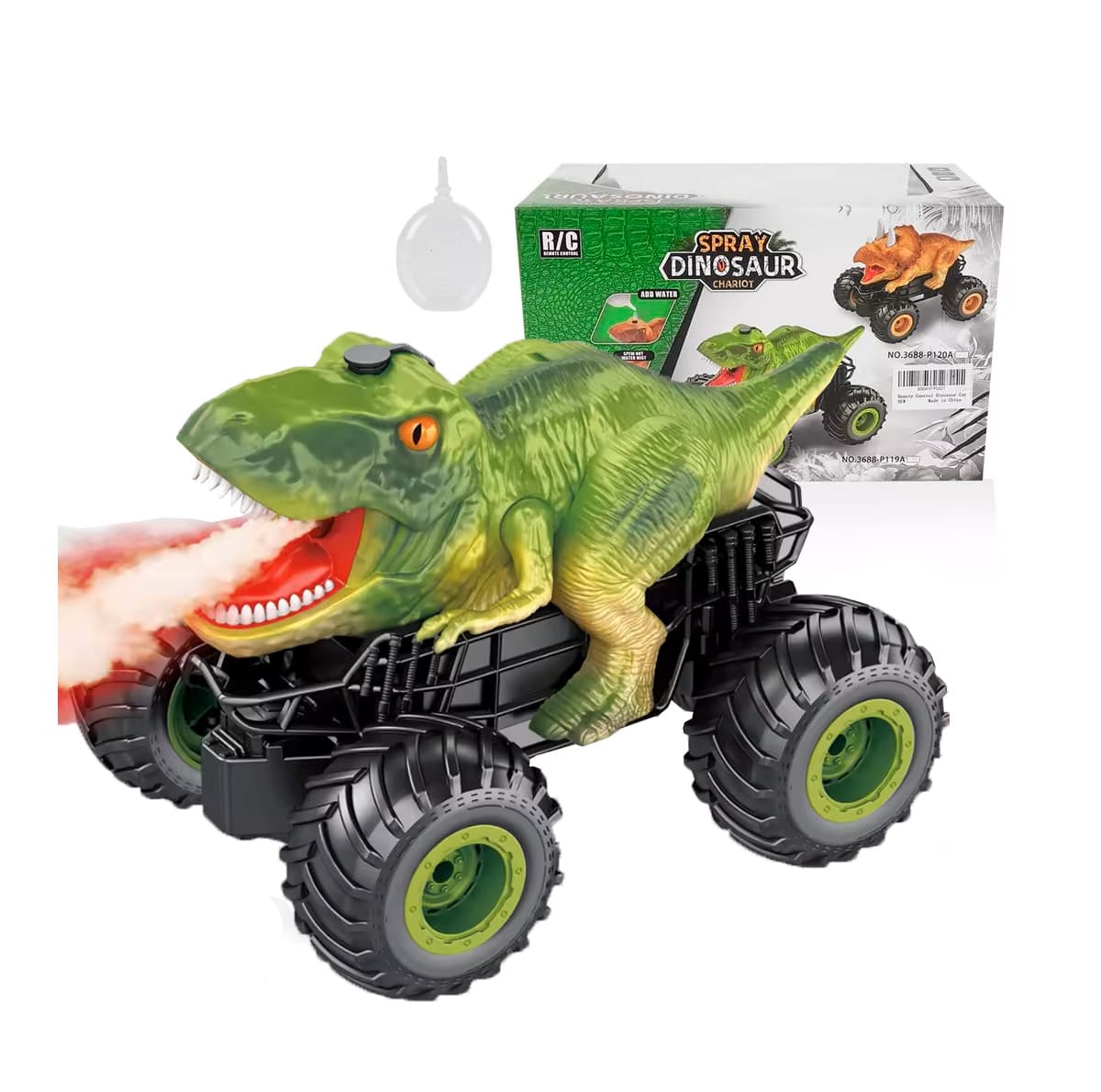 Carro Dinosaurio Tiranosaurio Rex Contro