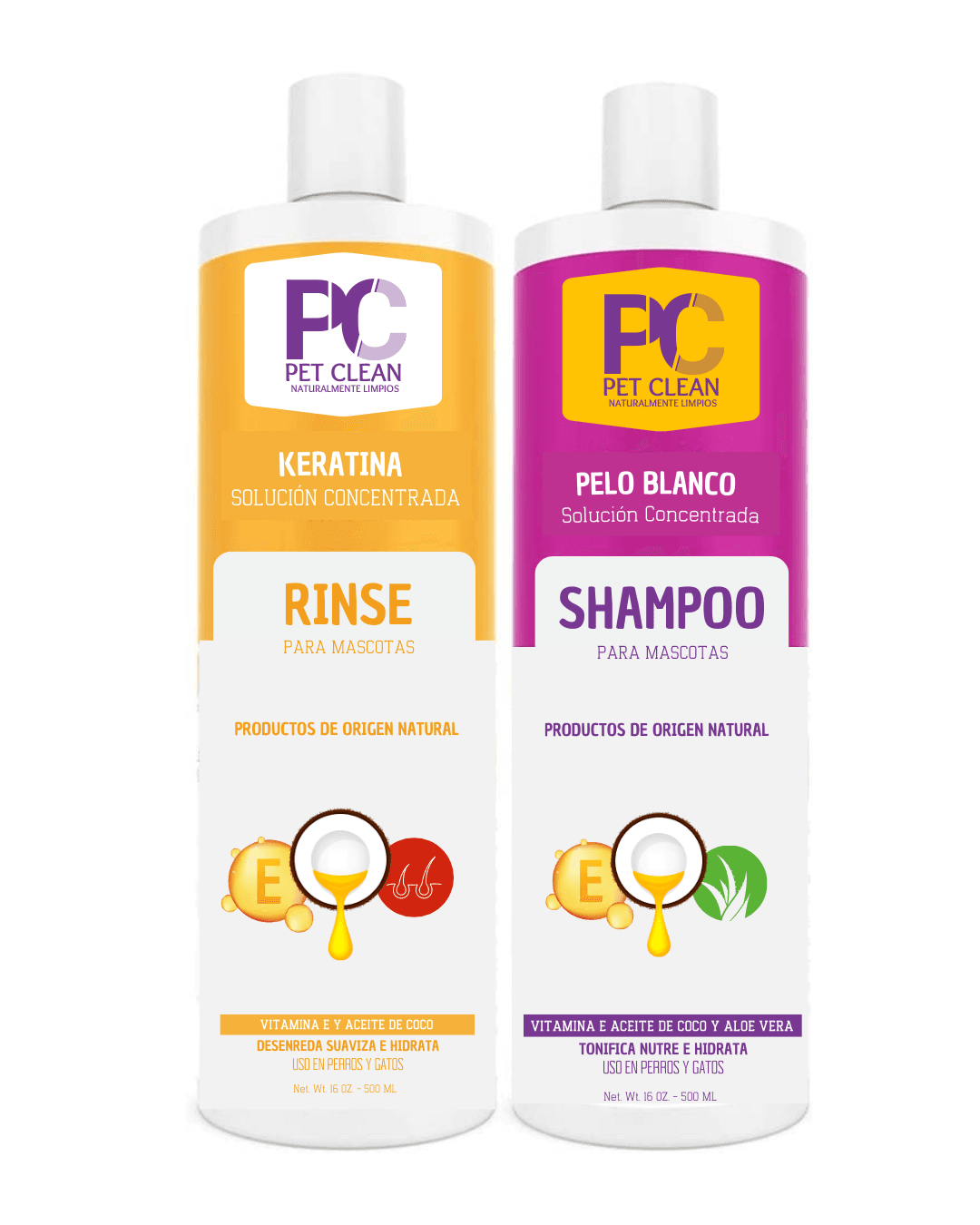 KIT SHAMPOO / RINSE / SHAMPOO 500ML