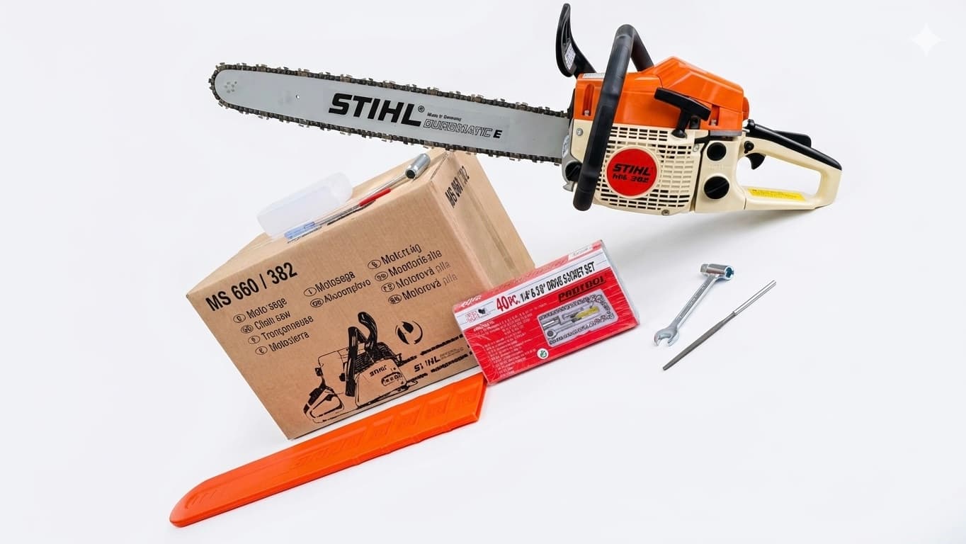 382 MOTOSIERRA MS382 STIHL + OBSEQUIO