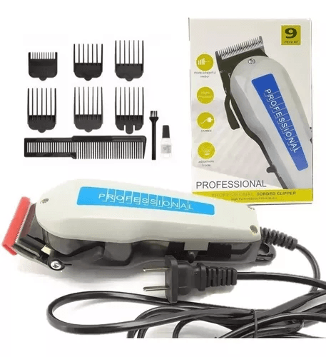 Maquina Peluqueria Kit 9 Piezas