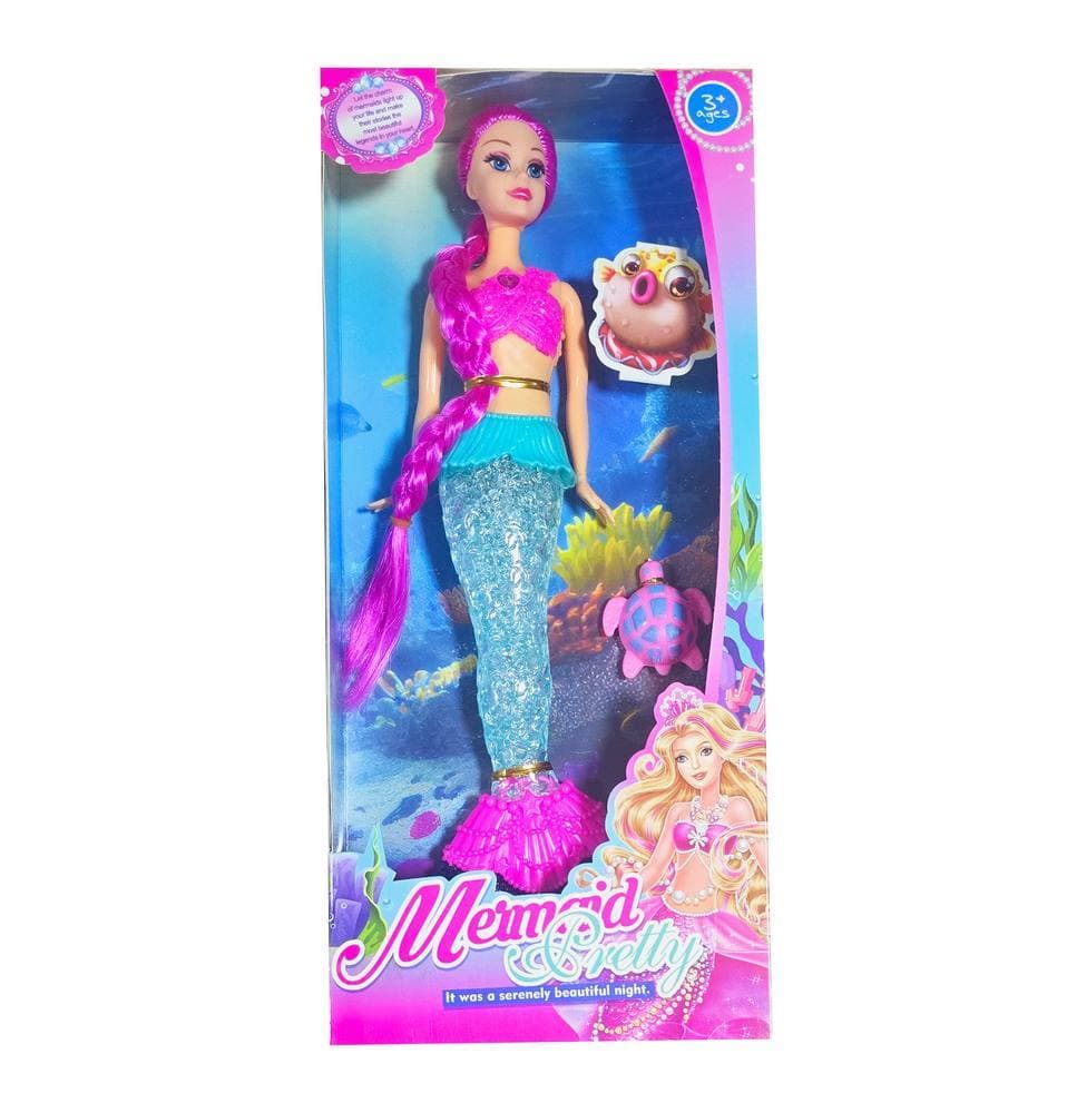 Muñeca Sirena Cola Sirena Tortuga Juguet