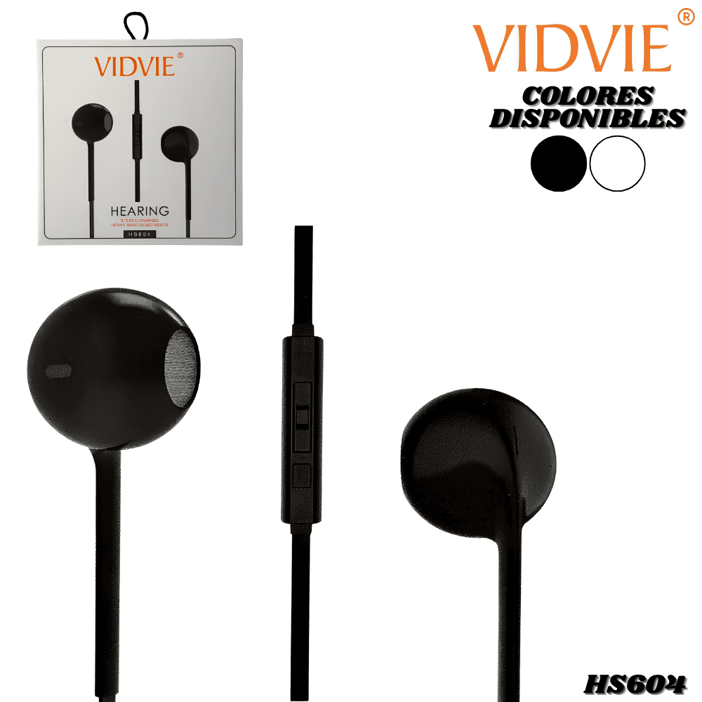 Audifonos Manos Libres Vidvie Hs604