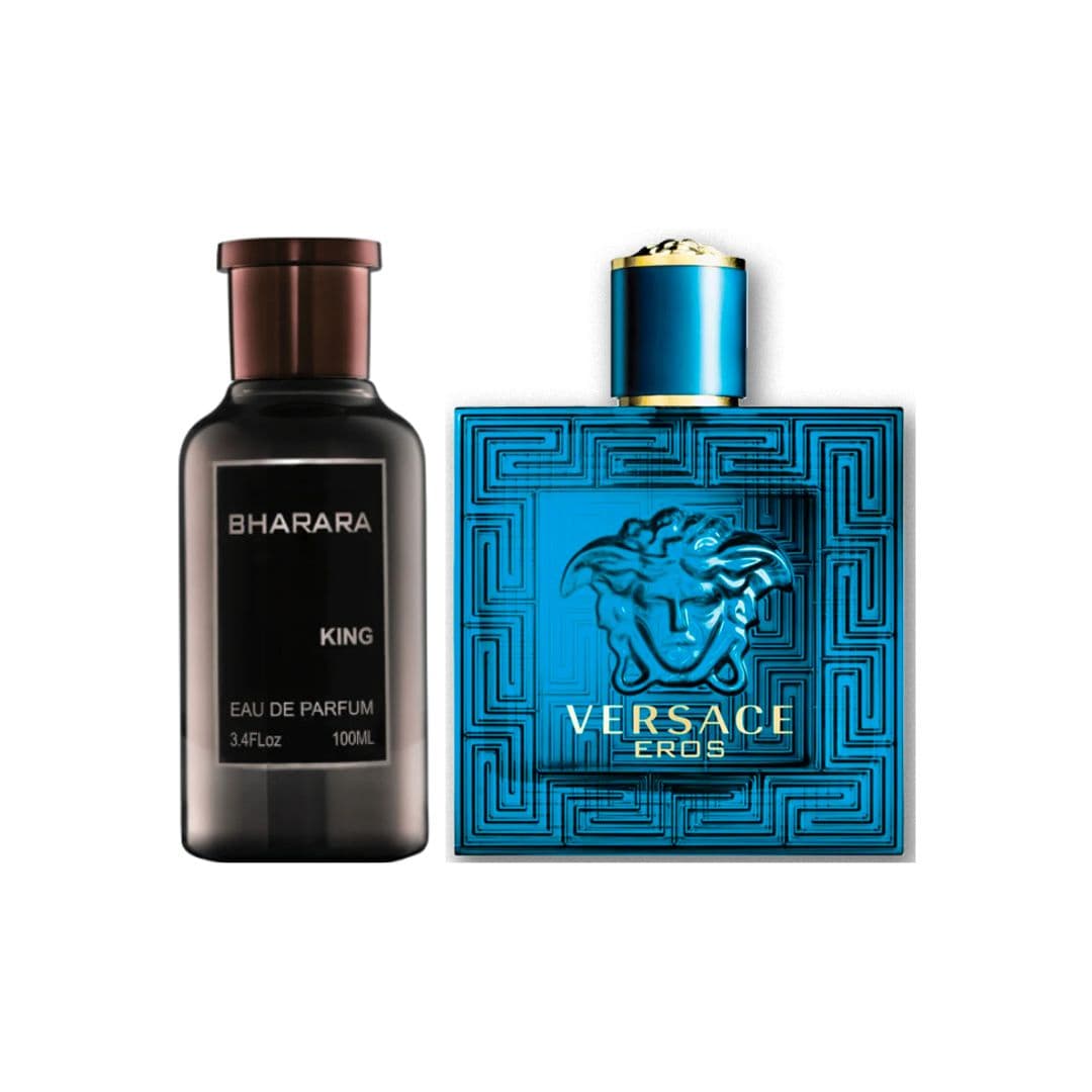 PERFUMES  EROS + BHARARA KING EN CAJA