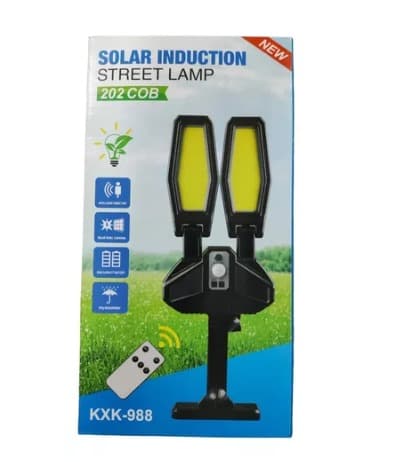 Lampara Panel Carga Solar 3 Niv  Luz Led