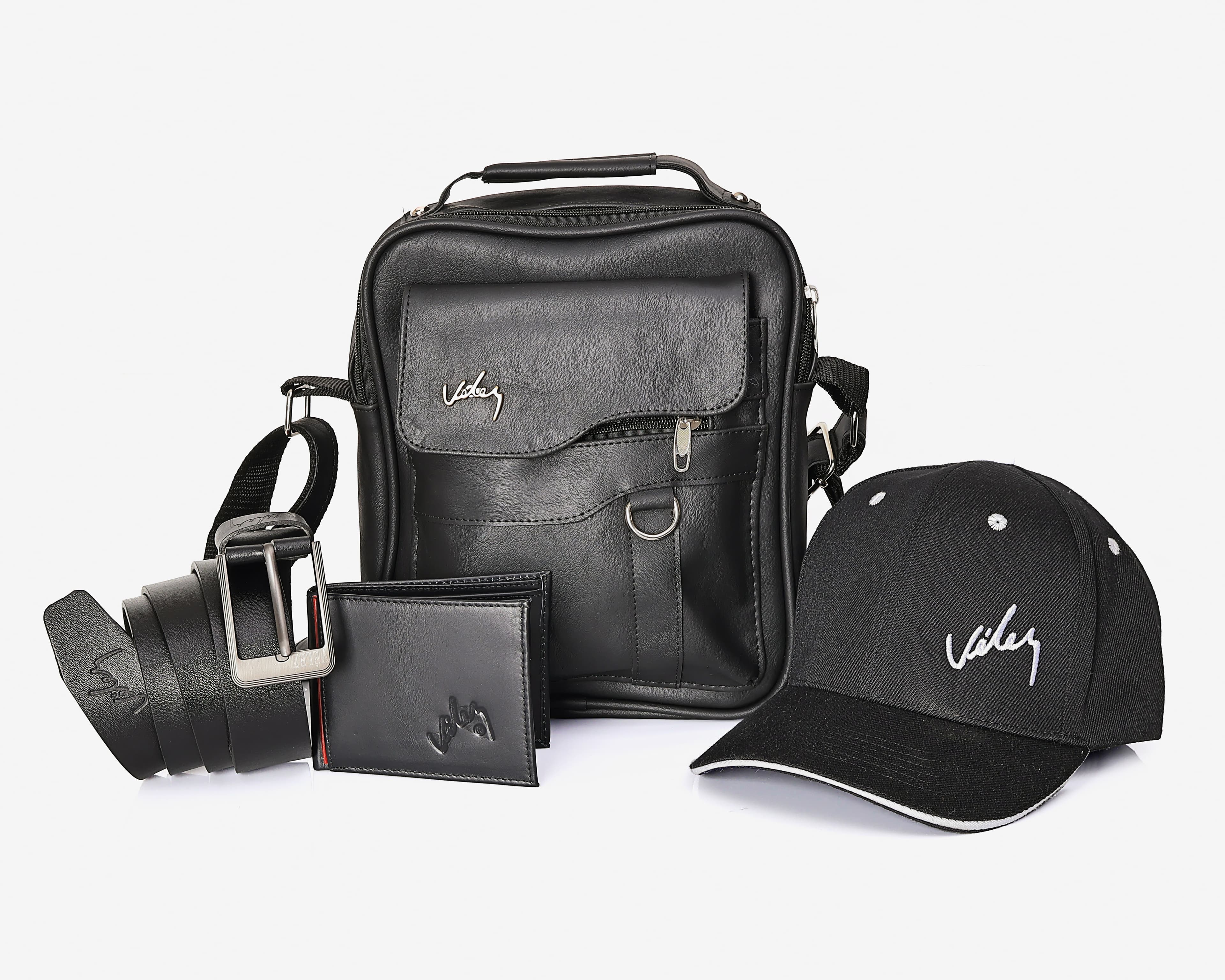 Kit bolso 26 cm GORRA Correa Billetera