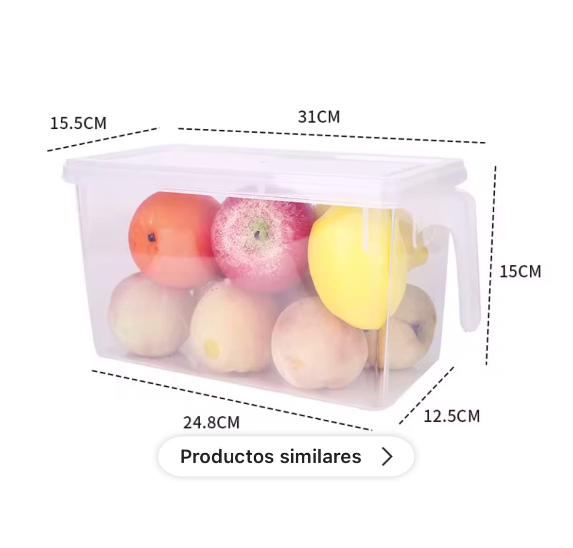 organizador de nevera set x 6