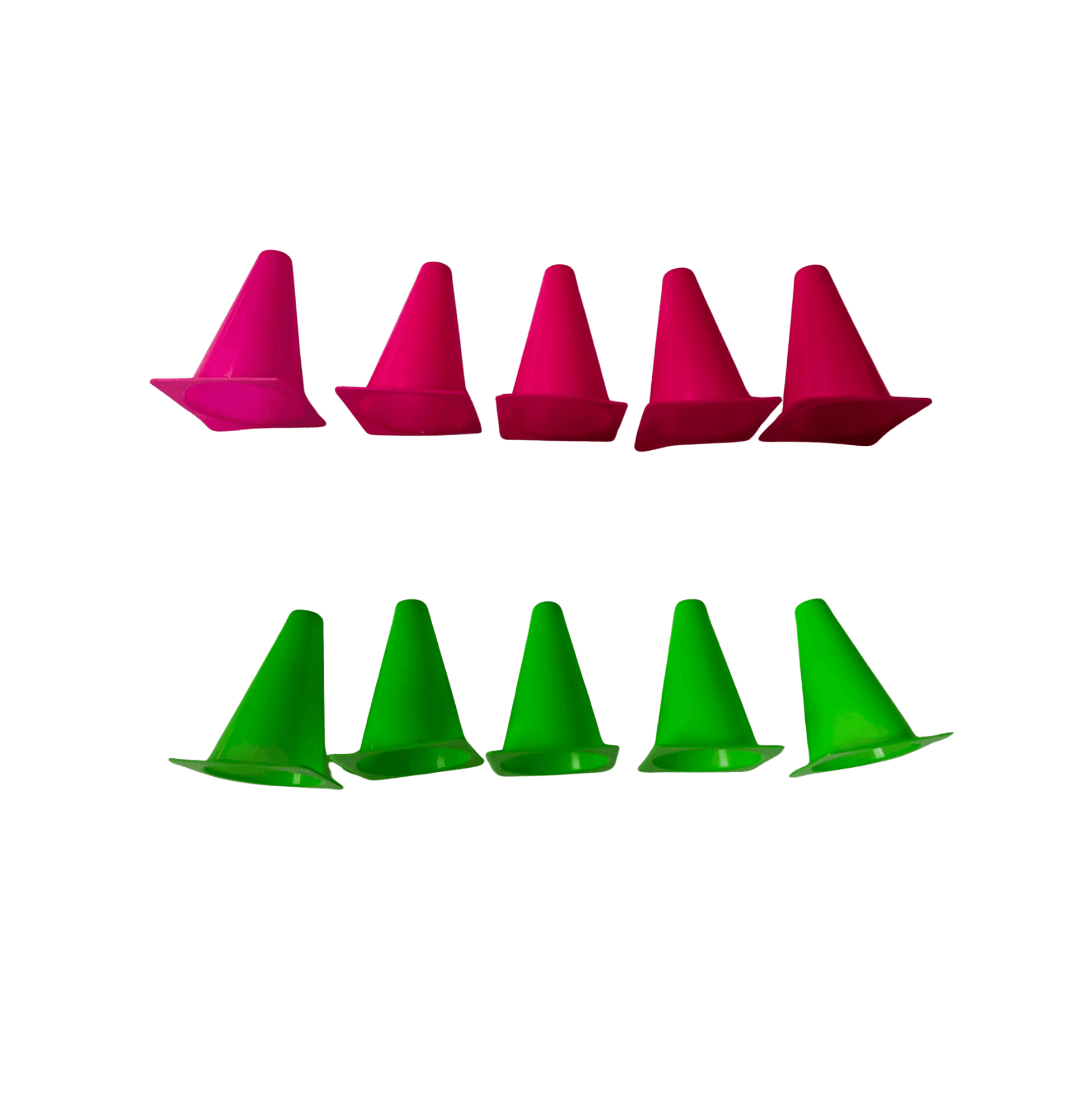 Set x 10 conos de 15 cm deportivos