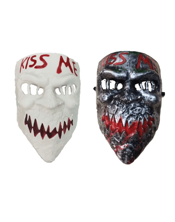 MASCARA LA PURGA KISS ME BLANCA