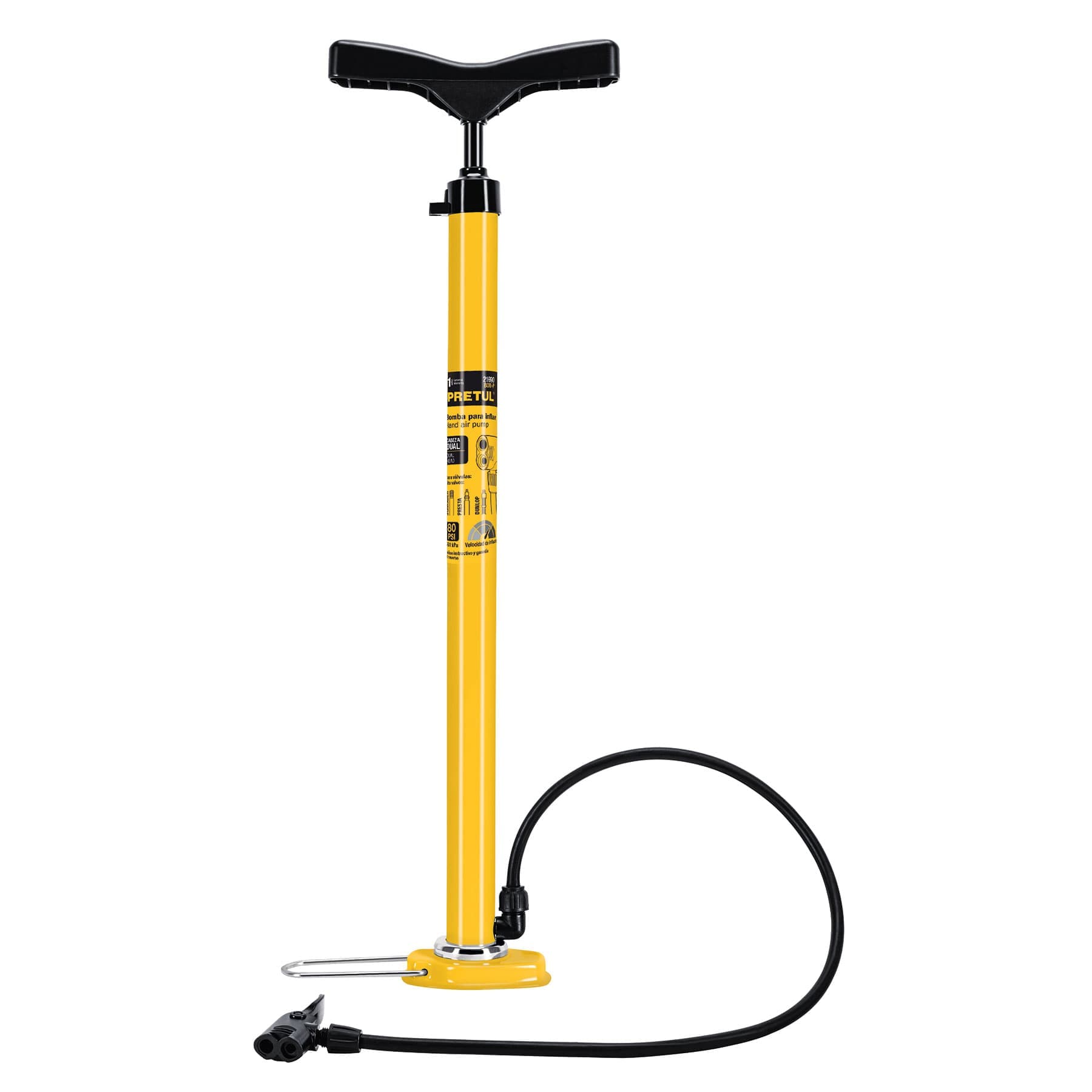 Bomba De Mano Para Inflar 80 Psi