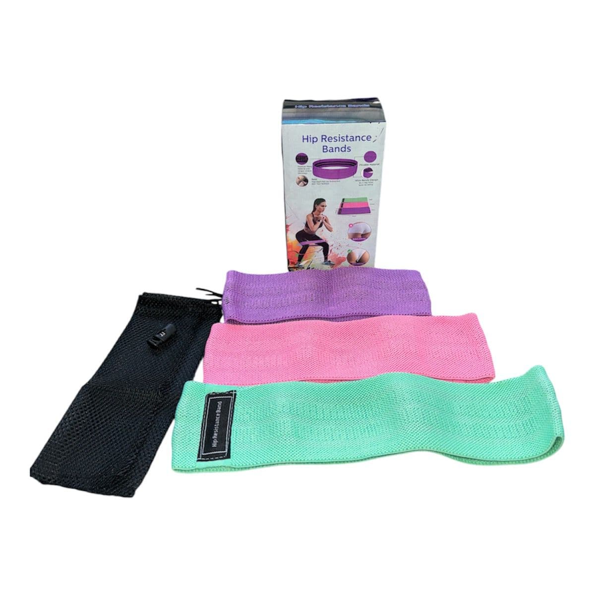 Kit Set De 3 Bandas Tela