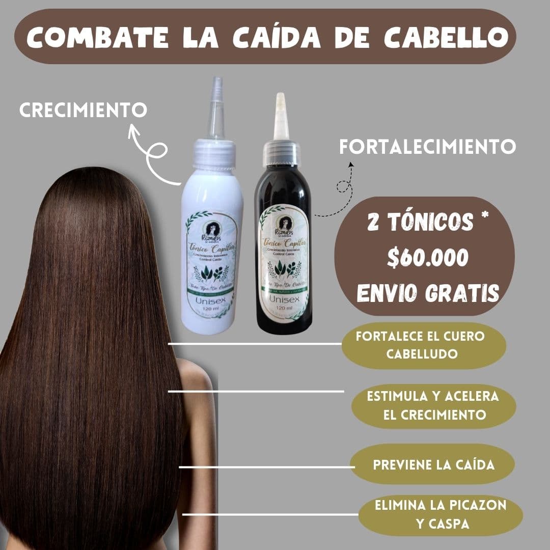 Tonico capilar de crecimiento intensivo