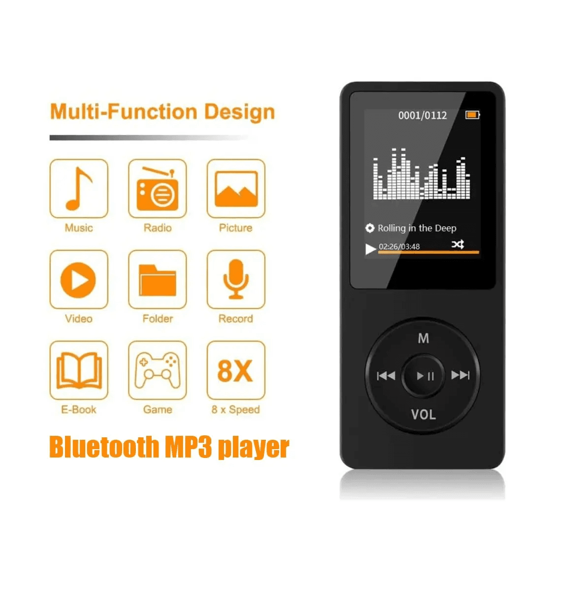 Reproductor Música Mp3 Bluetooth Radio