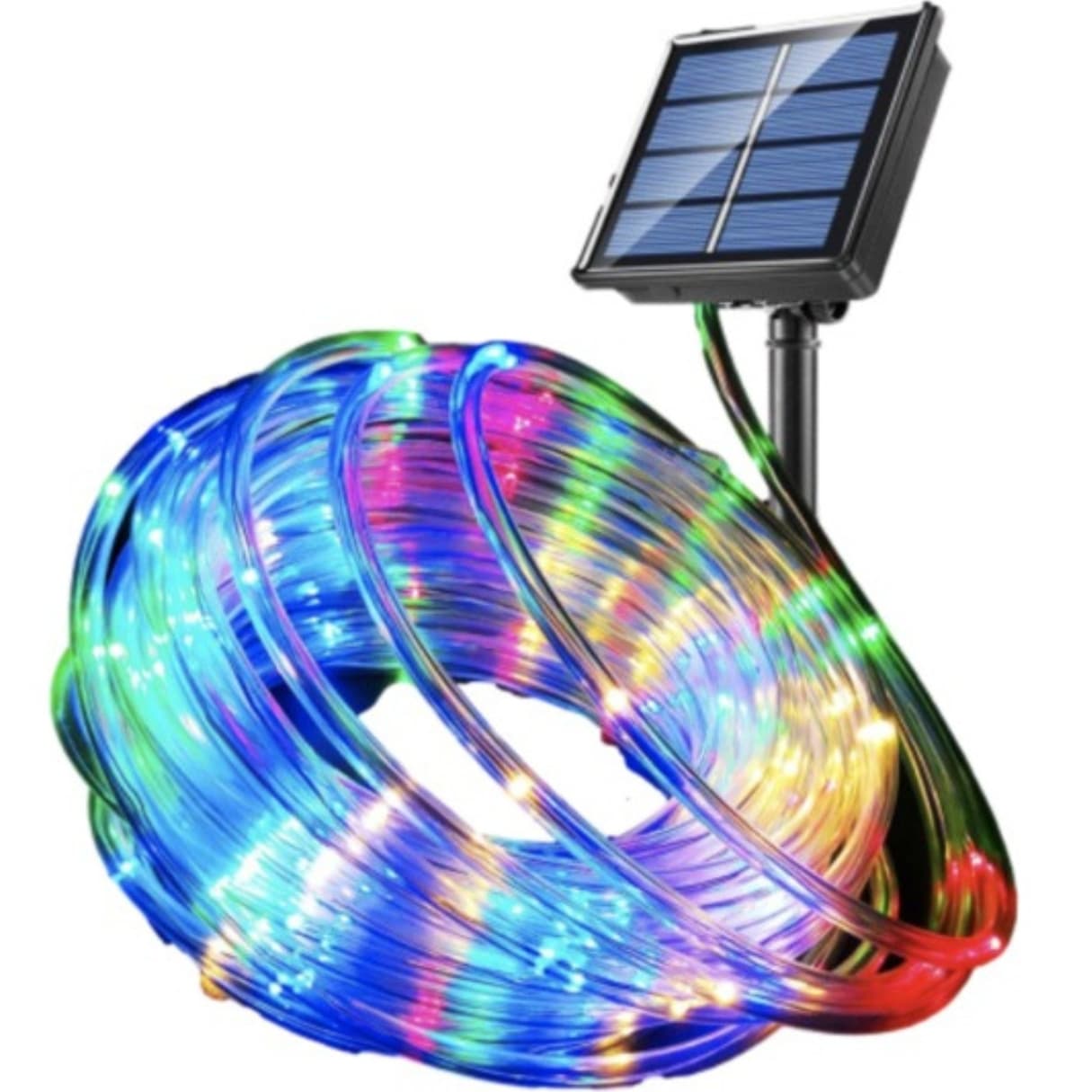 Luces Pro Panel Solar Navidad Manguera
