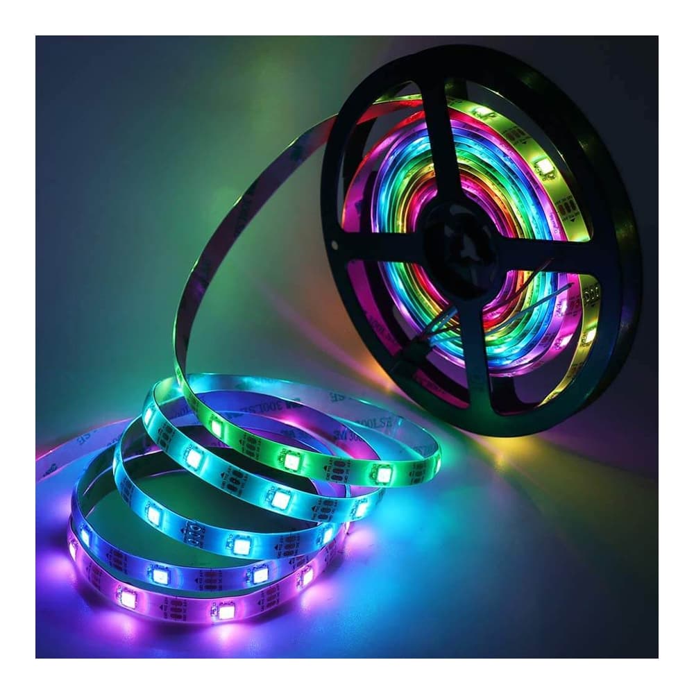 Cinta Luz Led 5 Metros Rgb Multicolor C