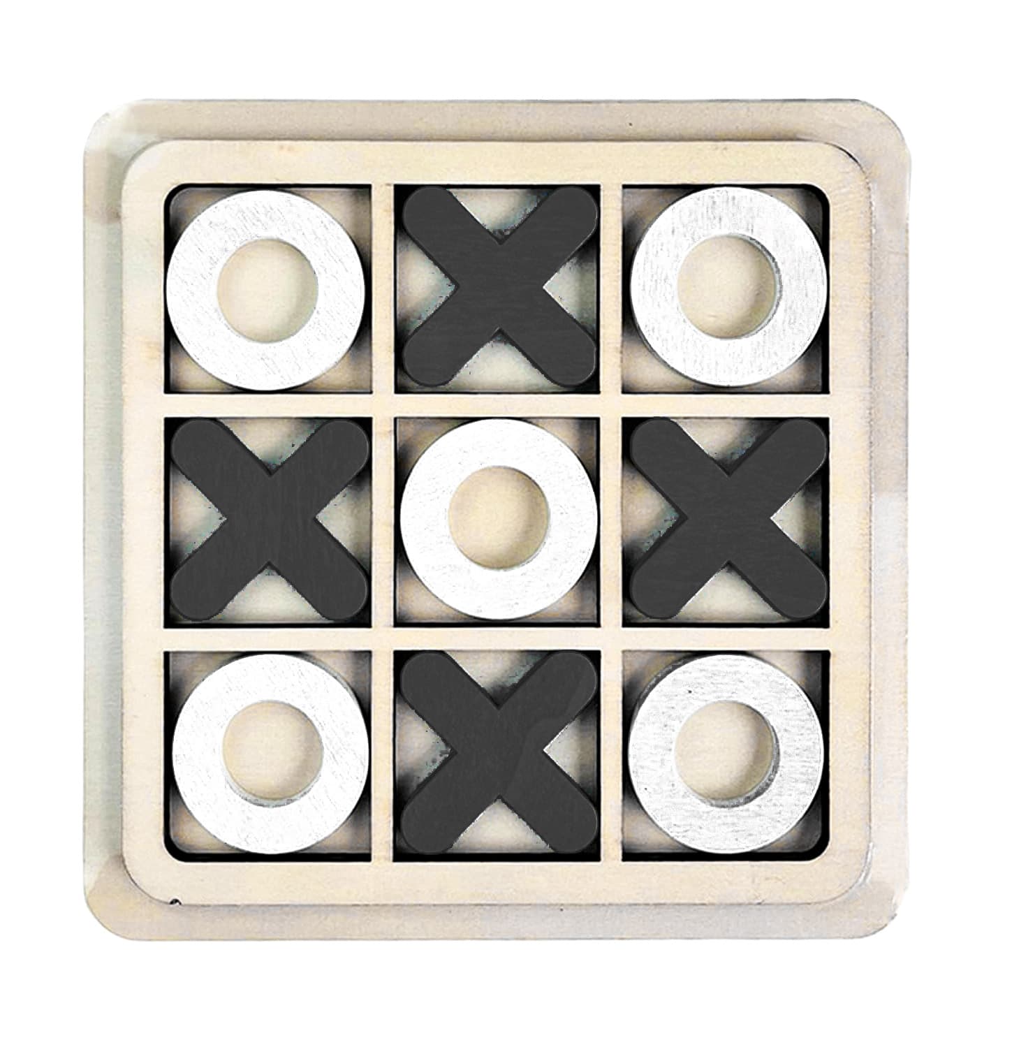 Juego De Mesa Madera Triqui Negro Didact