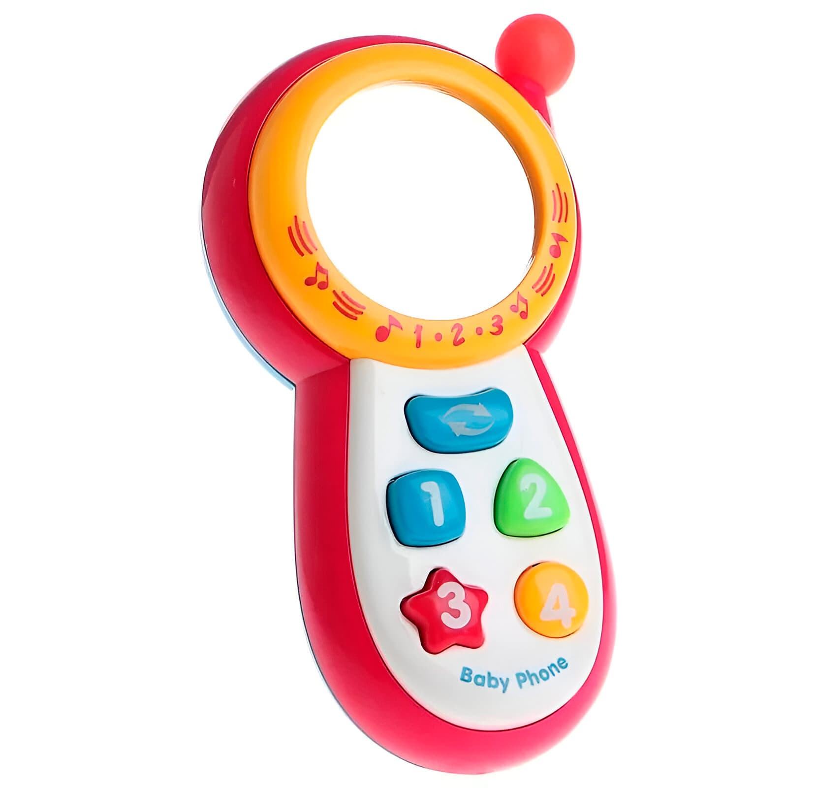 Teléfono Celular Juguete Musical Espejo