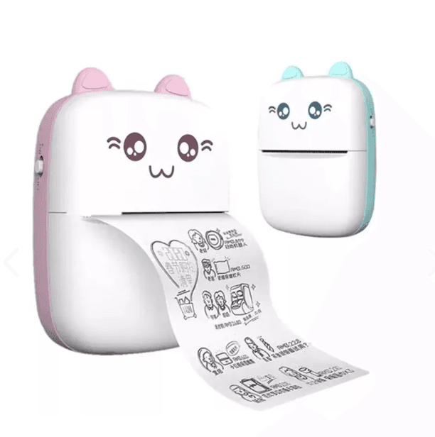 Mini Impresora Termica Portatil Gato