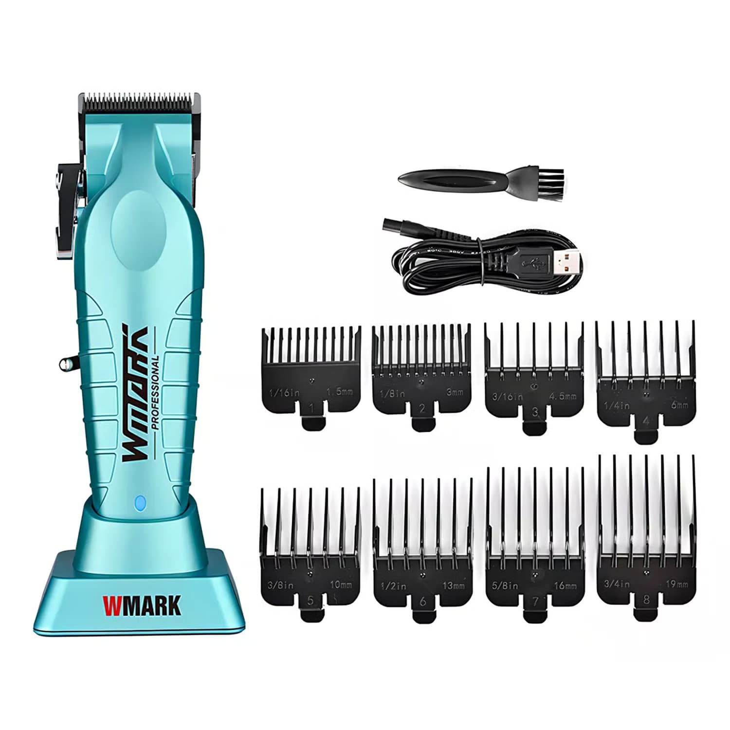 Maquina Peluquera Azul WMark NG-133