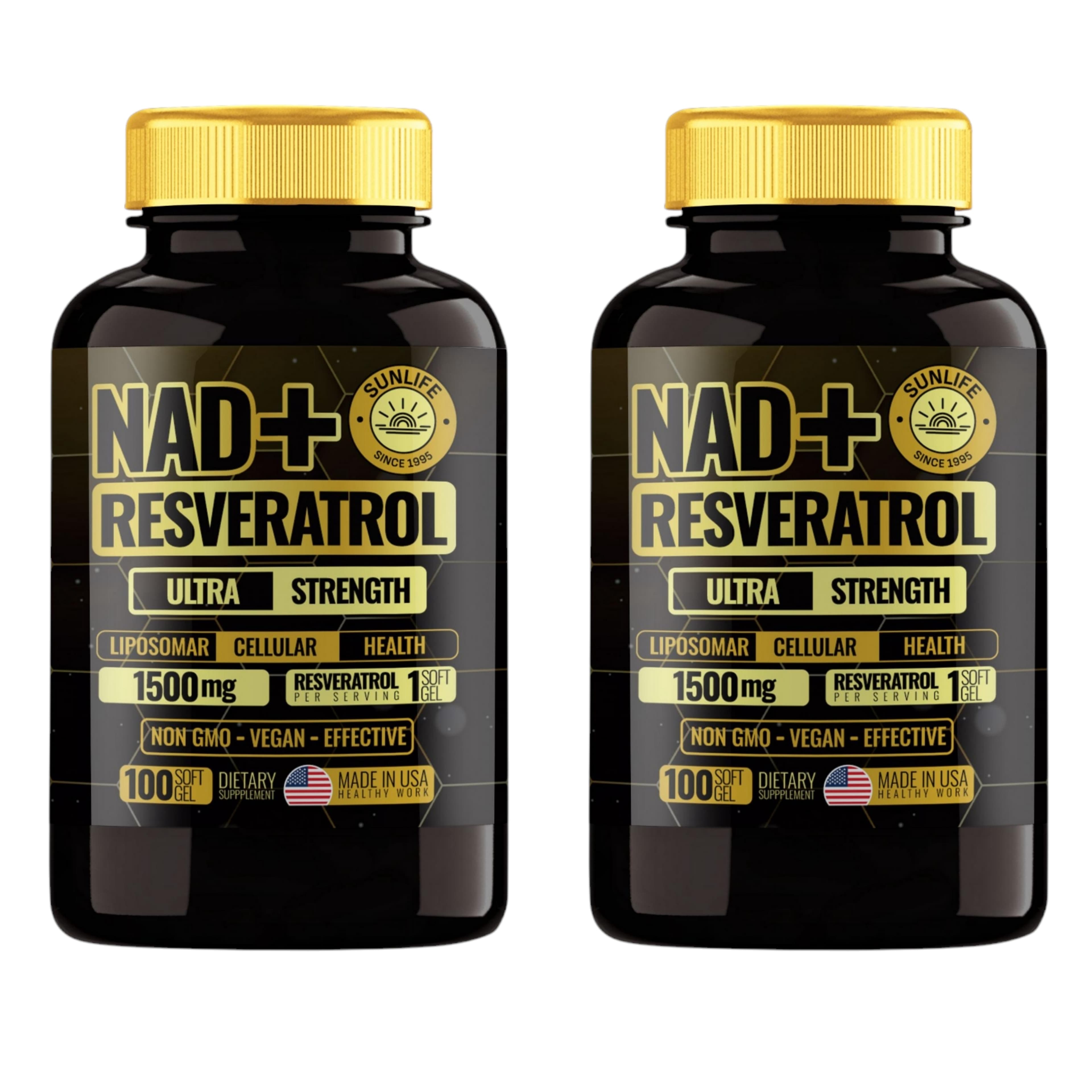NAD + resveratrol x 2