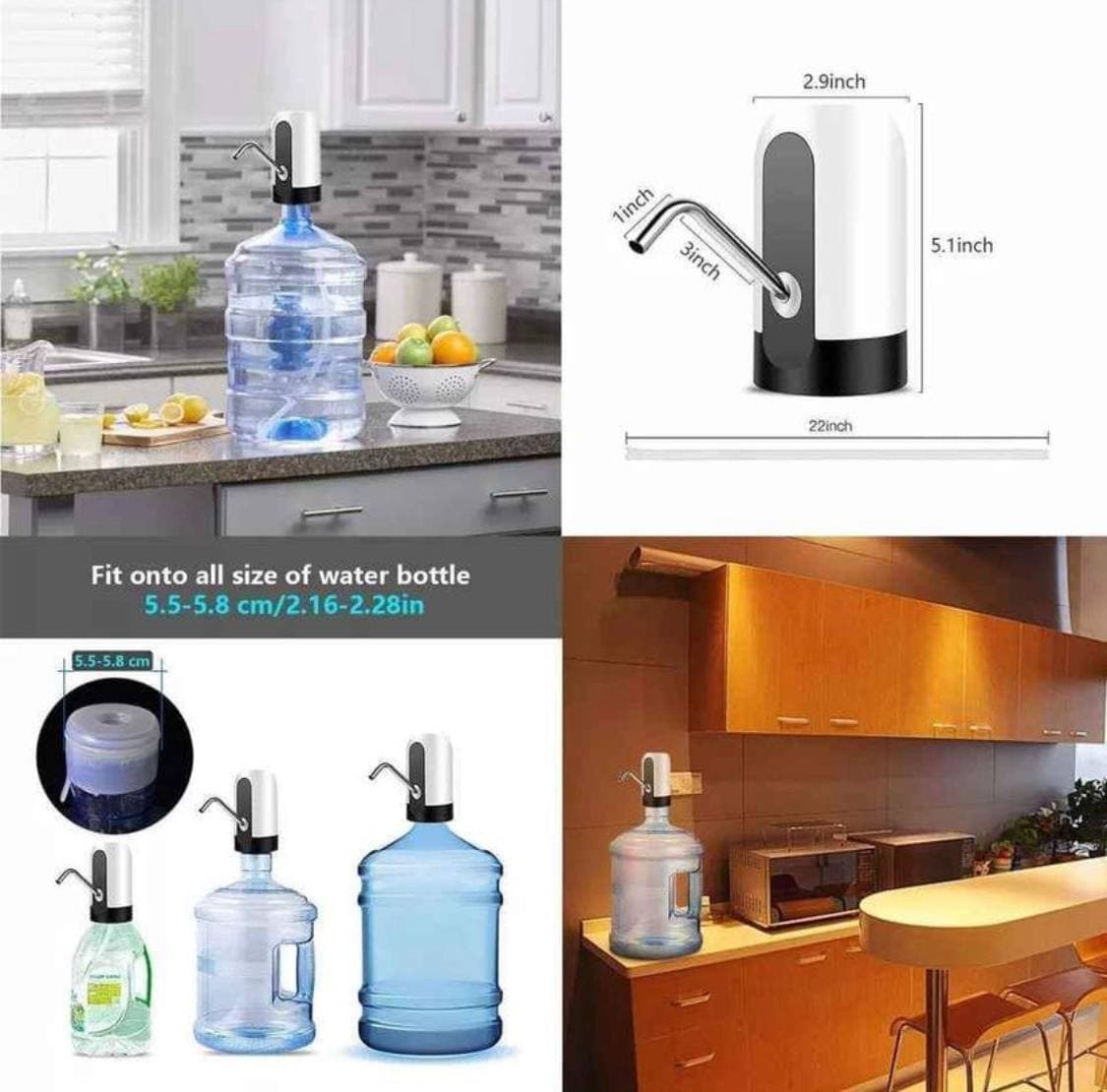 Dispensador de agua para botellones