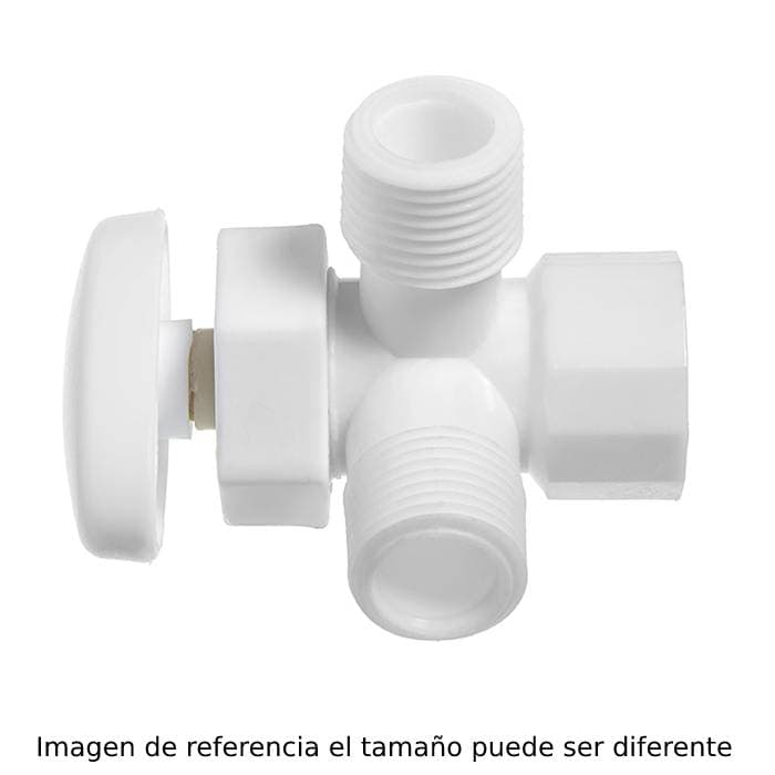 Llave regulacion doble salida dicol