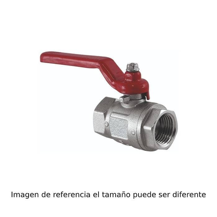 LLAVE BOLA CROMADA 3/4