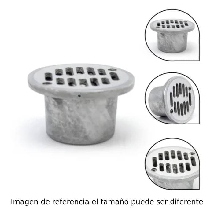 REJILLA A/C PLANA 6x4