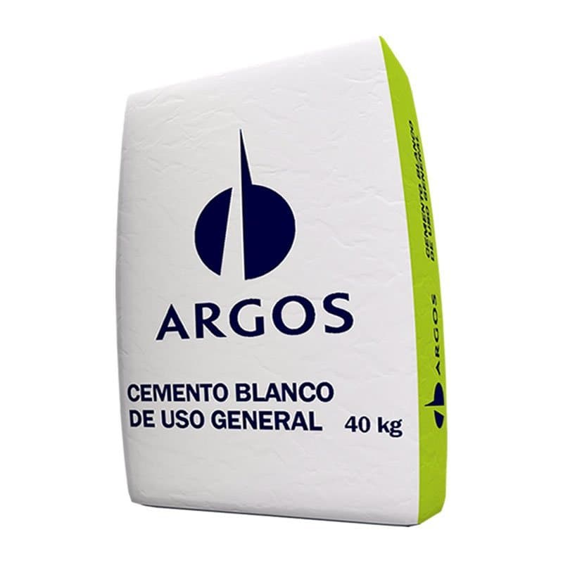CEMENTO ARGOS BLANCO x 20 Kg,